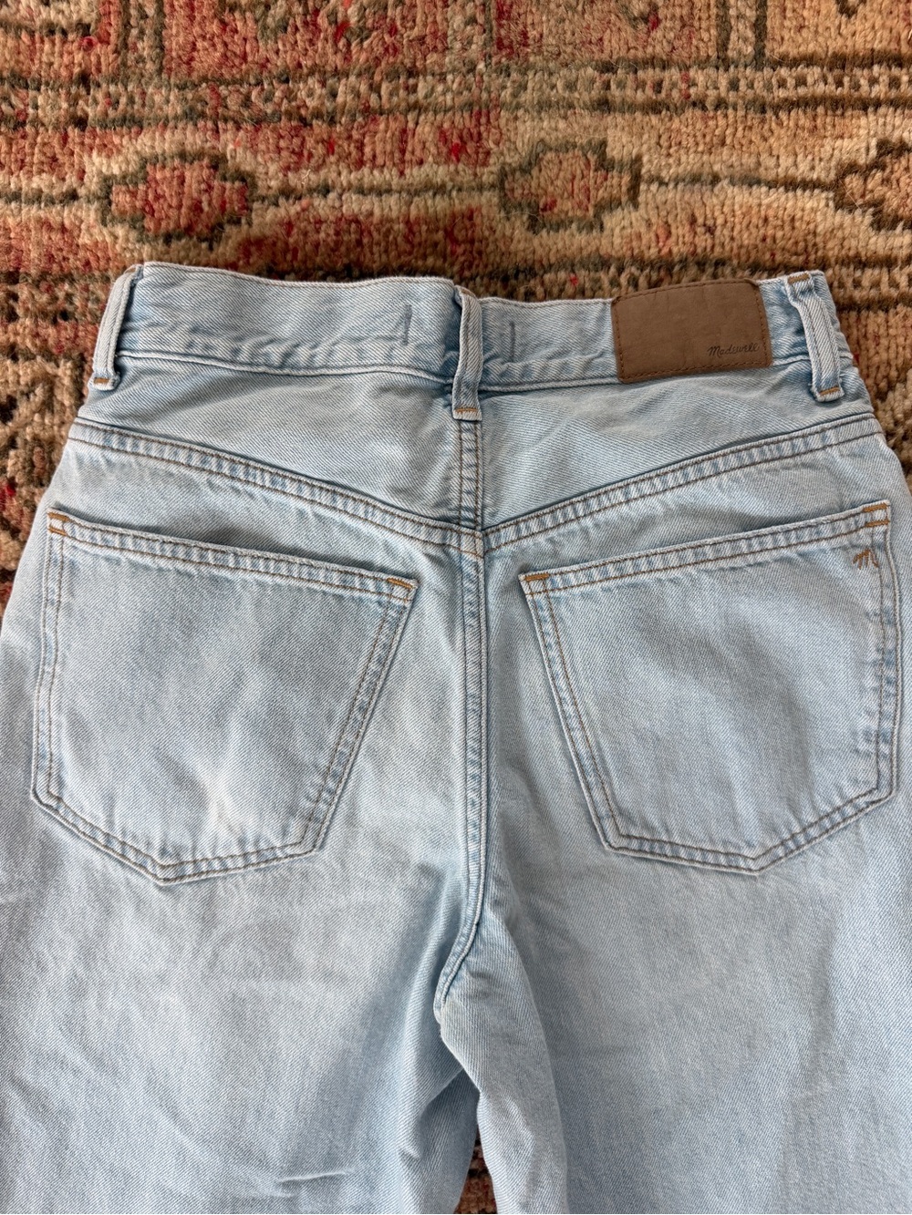 Madewell The Perfect Vintage Wide Leg Crop Jeans | size 24 - Picture 4 of 7